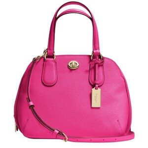Coach Pink Ruby Mini Prince Street Bag